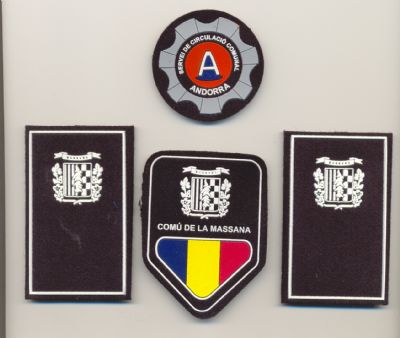 Emblemas de Policia de Andorra (La Massana)
