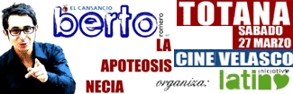 Berto Romero en Totana