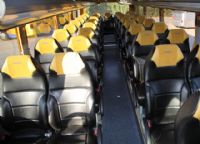INTERIOR BUS CUERO NOIR Y CABEZAL MOSTAZA - 7