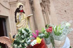 Ofrenda floral a Santa Eulalia 2022