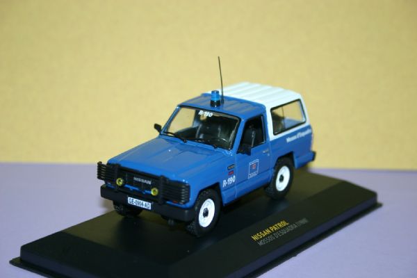 Vehculo Miniatura Nissan Patrol Mossos D'escuadra (1988)