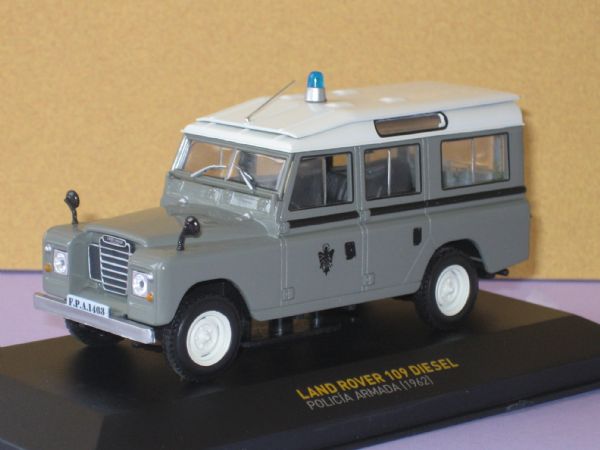 Miniatura 4X4 Lan Rover 109 Diesel de Policia Armada (Espaa 1.962)