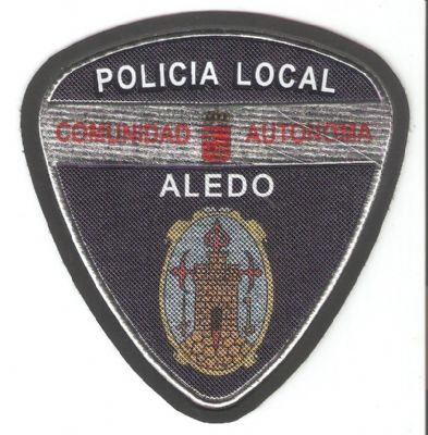 Emblema de brazo de Polica Local de Aledo (Murcia)