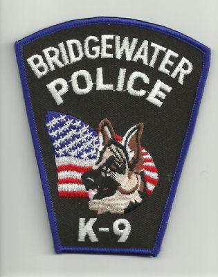 Emblema de Brazo K-9 Bridgewater, (Connecticut) U.S.A.