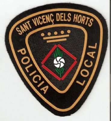 Emblema de Brazo Policia Local Sant Vicenc dels Horts (Catalua)