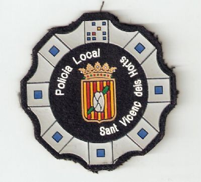 Emblema Pecho Policia Local Sant Vicenc dels Horts (Catalua)
