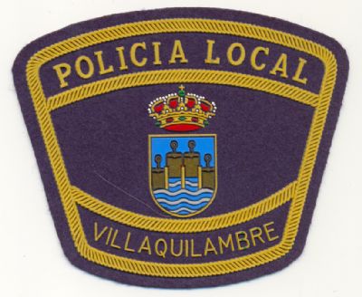 Emblema de Brazo de Policia Local de Villaquilambre (Castilla-Leon)
