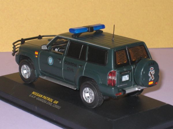 Miniatura 4X4 Nissan Patrol GAR (Guarcia Civil Espaa 2.005)