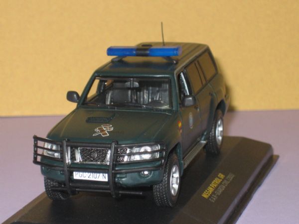 Miniatura 4X4 Nissan Patrol GAR (Guarcia Civil Espaa 2.005)