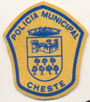 Emblema antiguo Policia Municipal Cheste (Valencia)