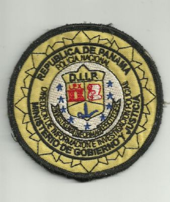 Emblema de Brazo de Policia Nacional de Panam