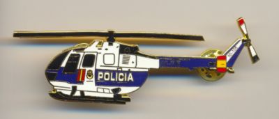 Pins Helicoptero C.N.P. Espaa