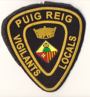 Emblema de Brazo de Vigilante Local de Puig Reig (Catalua)