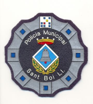 Emblema de Pecho Antiguo de Policia Municipal de Sant Boi de Ll. (Catalua)