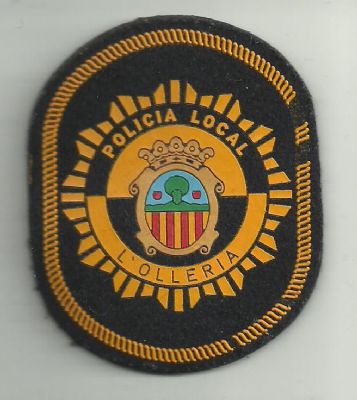 Emblemas de Pecho de Policia Local de L'Olleria (Valencia)