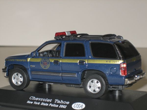 Miniatura Vehiculo Policia New York 2002