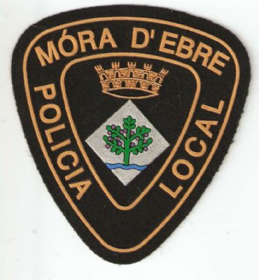 Emblema Brazo Policia Local Mra D'Ebre (Catalua)