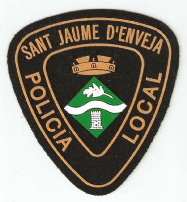 Emblema Brazo Policia Local Sant Jaume D'Enveja (Catalua)