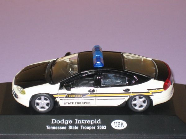 Miniatura Vehiculo Police U.S.A. Dodge Interpid Tennessee State Troper 2003