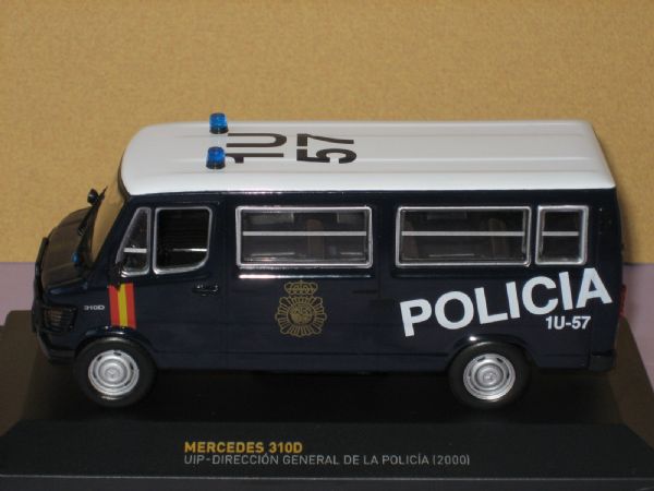 Vehiculo Miniatura Cuerpo Nacional de Policia  Mercedes 310D (2.000)