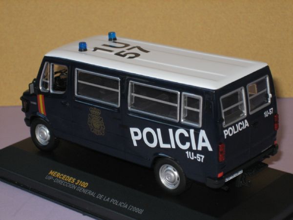 Vehiculo Miniatura Cuerpo Nacional de Policia  Mercedes 310D (2.000)
