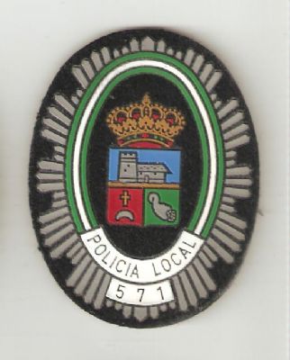 Emblema Brazo y Pecho Polica Local Vicar (Almeria)
