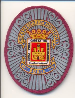Emblema de Pecho de Policia Local de Soria