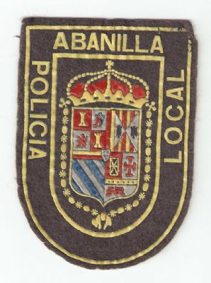 Emblema de Brazo Antiguo de Policia Local de Abanilla (Murcia)