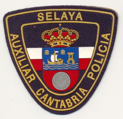 Emblema Brazo Auxiliar Polica Selaya (Cantabria)