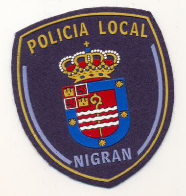 Emblema Brazo Policia Local de Nigran (Pontevedra)
