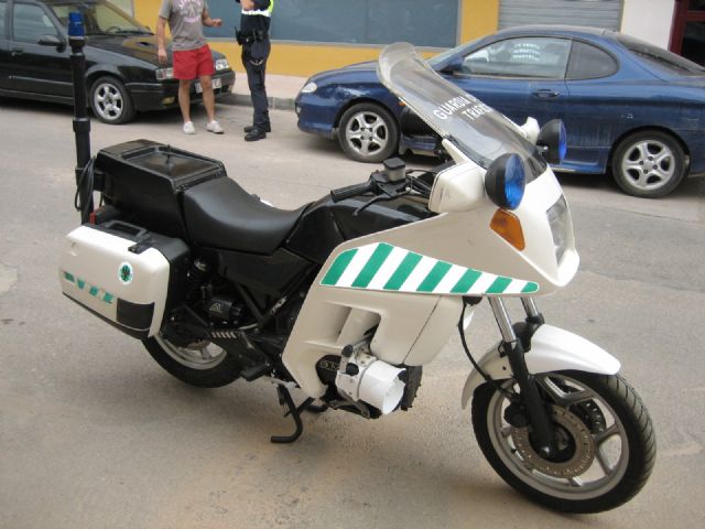 Motocicleta  BMW   (K-75) Guardia Civil  Trfico