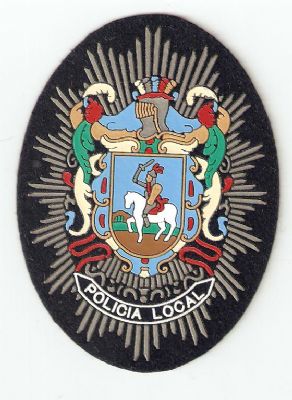 Emblema de Brazo y Pecho Policia Local Aover del Tajo (Toledo)