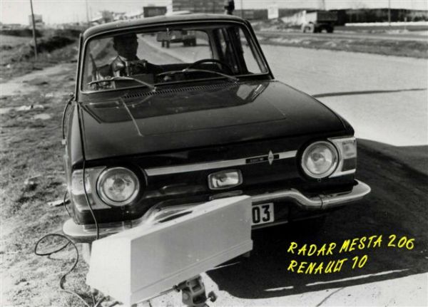 Miniatura Vehiculo Renault 10 Guardia Civil  (1967)