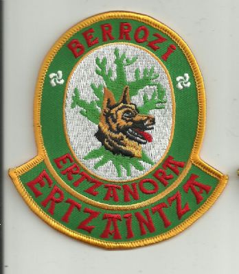 Emblema Ertzaintza Ertzanora      (K-9)