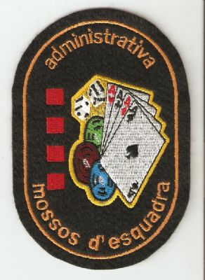 Emblema Brazo Mossos D'esquadra (Administrativa) Catalua