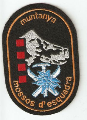 Emblema Brazo Mossos D'esquadra (Montaa) Catalua