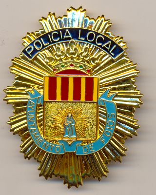 Placa Metlica Policia Local Foios (Valencia)