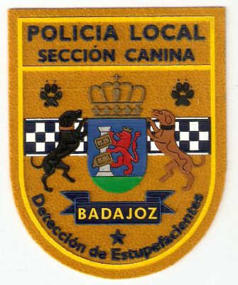 Emblema de Brazo K-9 Policia Local Badajoz
