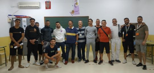 La Pea Barcelonista de Totana implanta en el Centro Penitenciario de Murcia el taller de Accin consciente