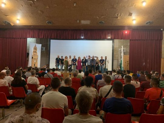 La Pea Barcelonista de Totana colabora en la jornada de concienciacin Da internacional de la Sobredosis celebrada en el centro penitenciario de Murcia I