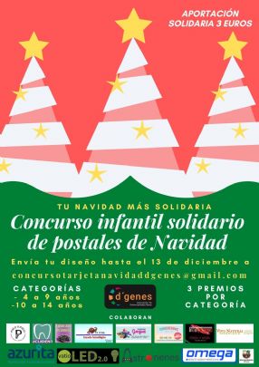 La Pea Barcelonista  de Totana participa en el concurso infantil solidario de postales organizado por Dgenes