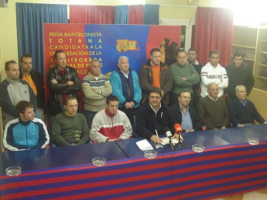 Nota de prensa de la Junta Directiva de la Pea Barcelonista de Totana