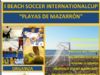 LA PB TOTANA COLABORA EN LA ORGANIZACIN DEL I BEACH SOCCER INTERNATIONALCUP PLAYAS DE MAZARRN