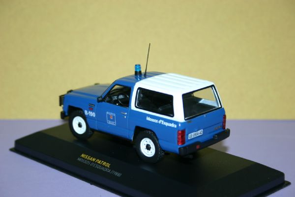 Veh�culo Miniatura Nissan Patrol Mossos D'escuadra (1988)