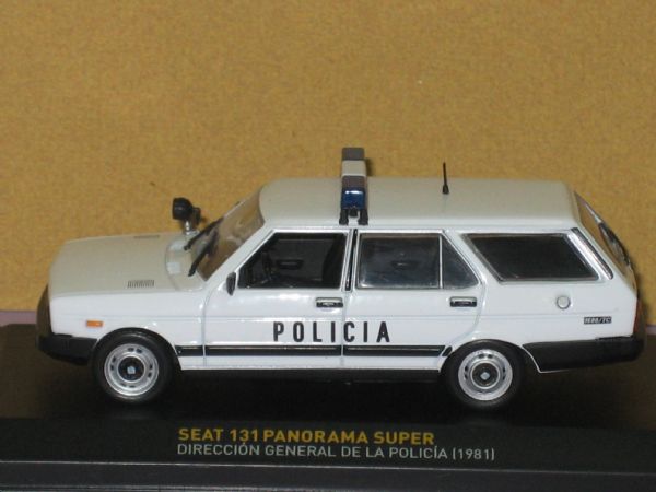 Miniatura Vehiculo Seat 131 Direccion General de la Policia ( Espa�a 1981)