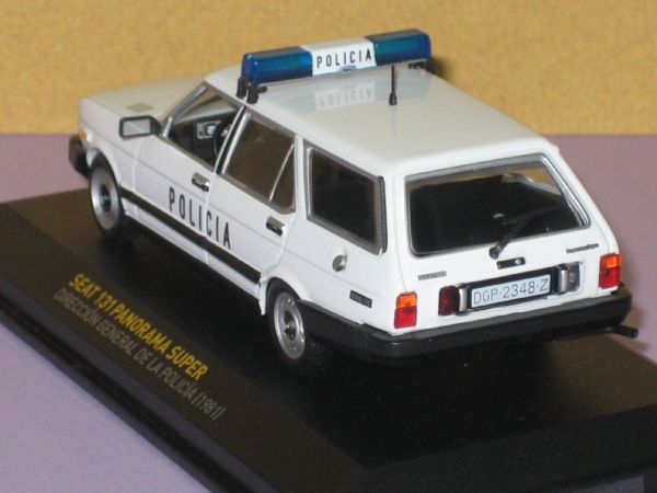 Miniatura Vehiculo Seat 131 Direccion General de la Policia ( Espa�a 1981)