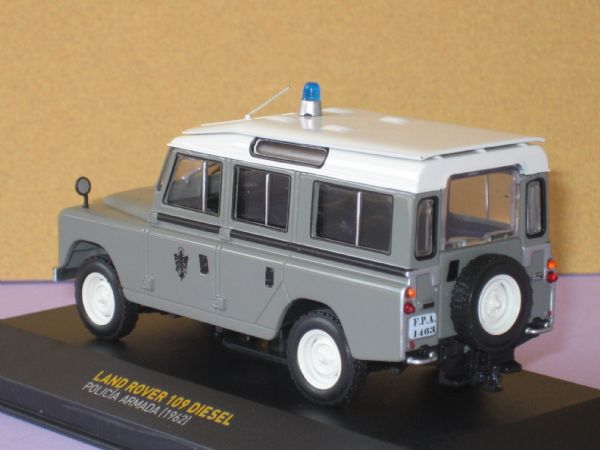 Miniatura 4X4 Lan Rover 109 Diesel de Policia Armada (Espa�a 1.962)