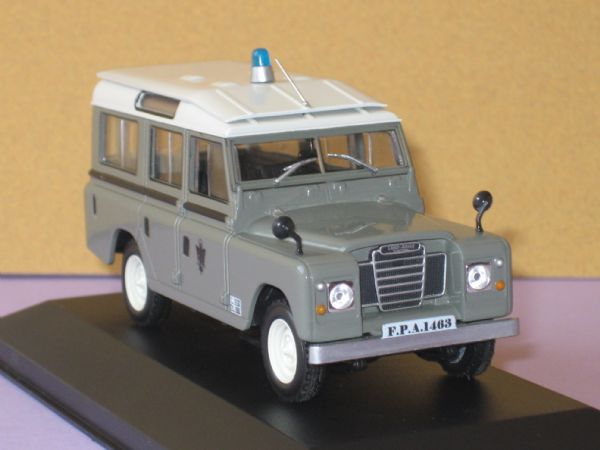 Miniatura 4X4 Lan Rover 109 Diesel de Policia Armada (Espa�a 1.962)