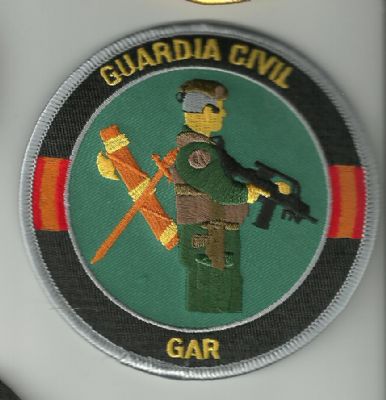 Emblema de Brazo de G.A.R. (Guardia Civil) Espa�a