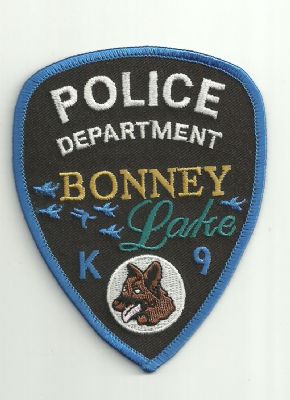 Emblema de Brazo  K-9 Bonney Lake, (Washington) U.S.A.